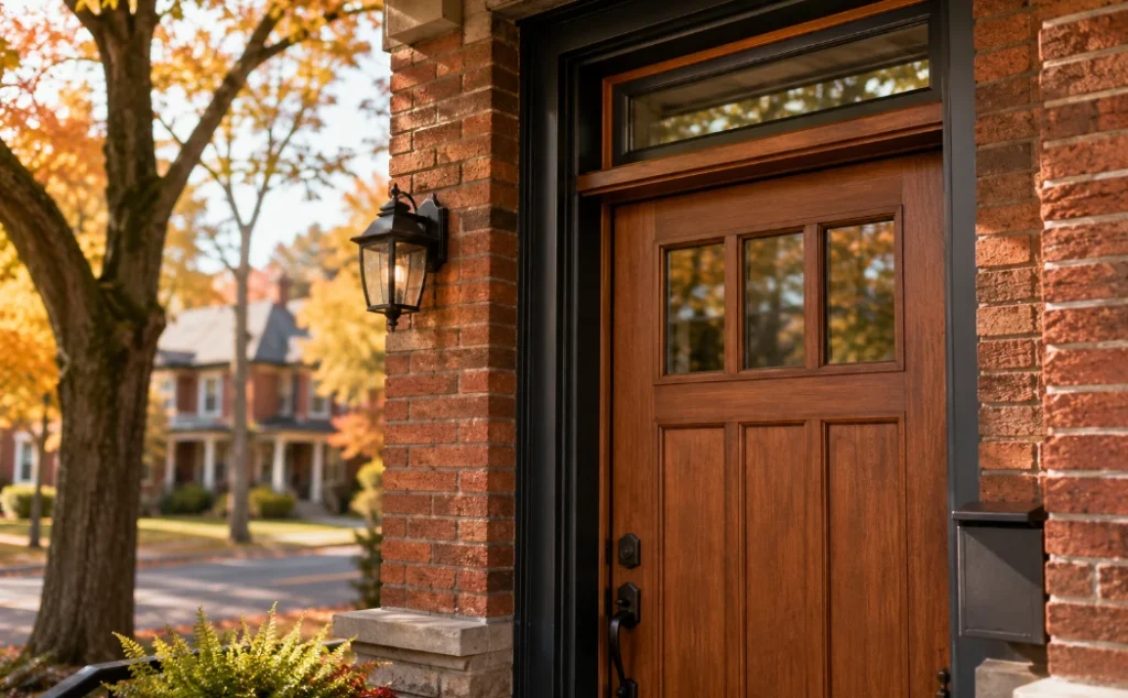 Century home in Hamilton with a door that sticks, drafts, or won't fit a stock replacement